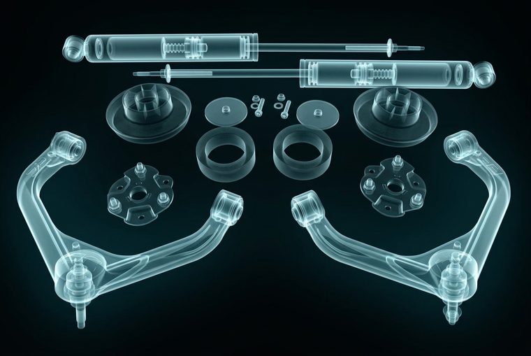 The same object after the /xray command