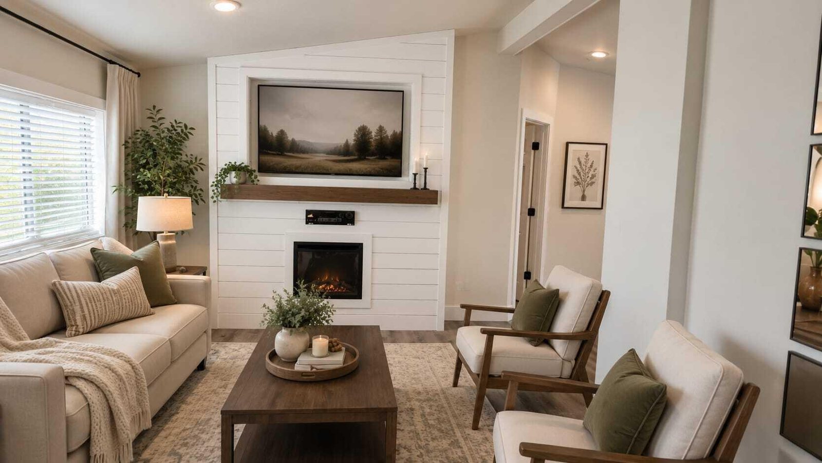 Bright, staged living room — 1450 N Dixie Downs Rd #51, St. George, UT 84770
