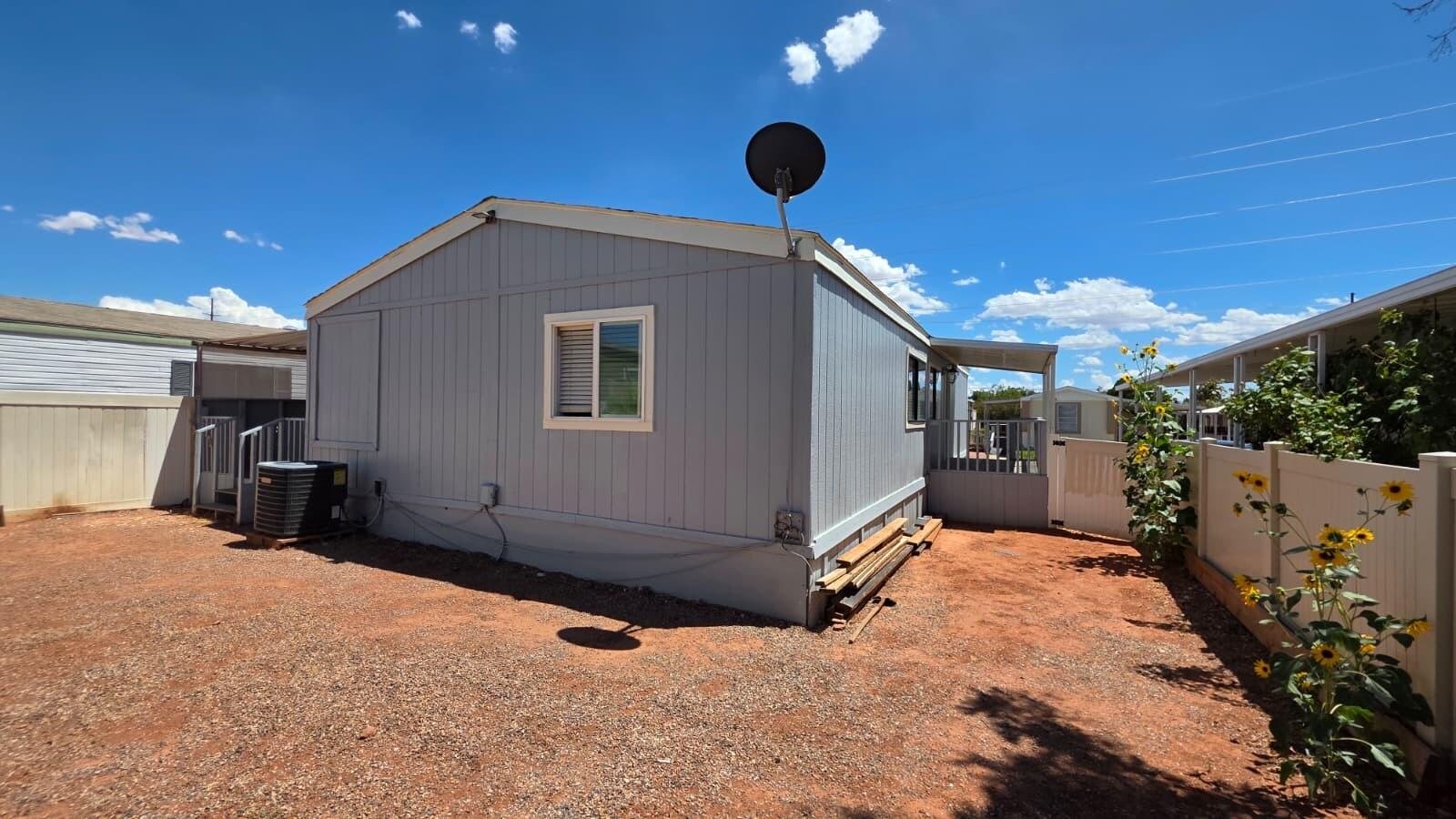 Private backyard with red-rock views — 1450 N Dixie Downs Rd #51, St. George, UT 84770