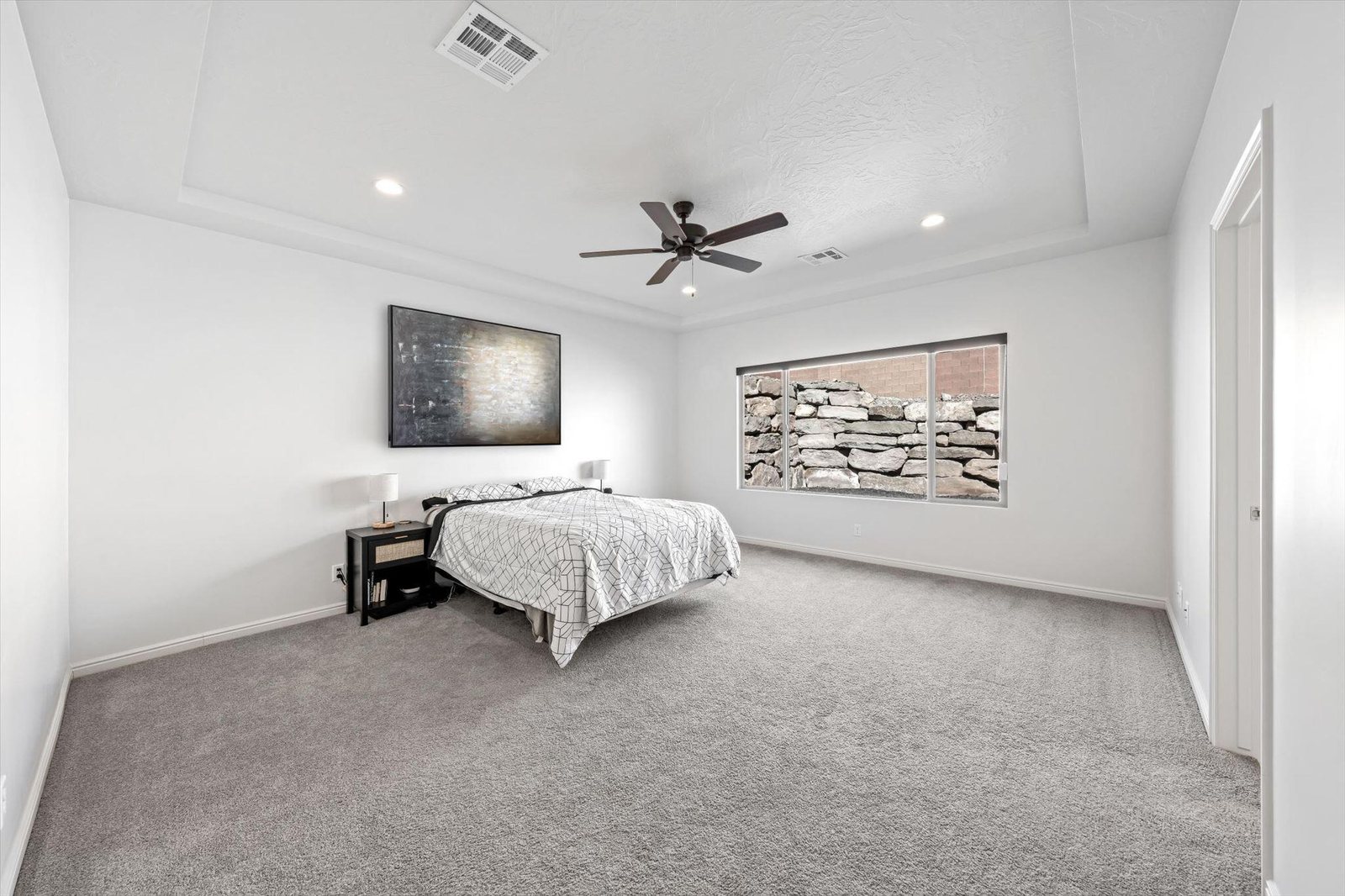 Serene primary suite — 460 S Bracciano Dr, St. George, UT 84770